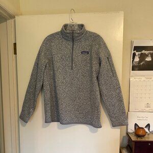 Patagonia Women's Better Sweater 1/4-Zip Fleece, Size Large, Excellent Condition